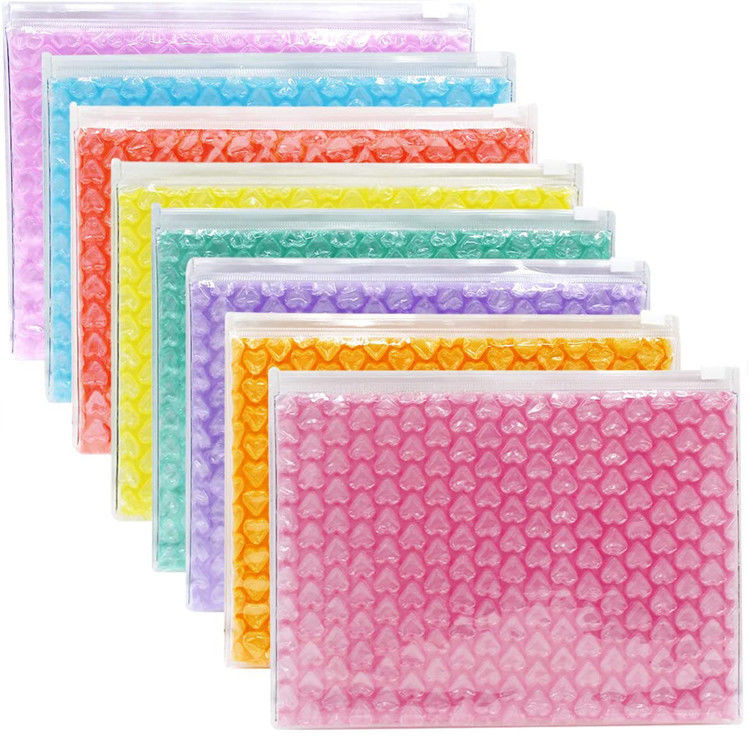 PVC Bubble Film Air Cushion k Packaging Bag Cosmetic Storage