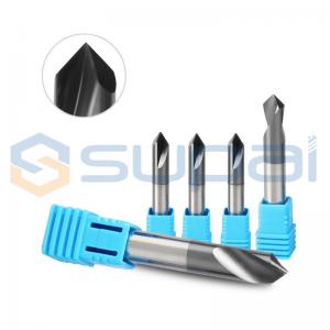 China Custom Made Chamfer End Mill For Metal Steel / Flat Countersink Drill Bit wholesale