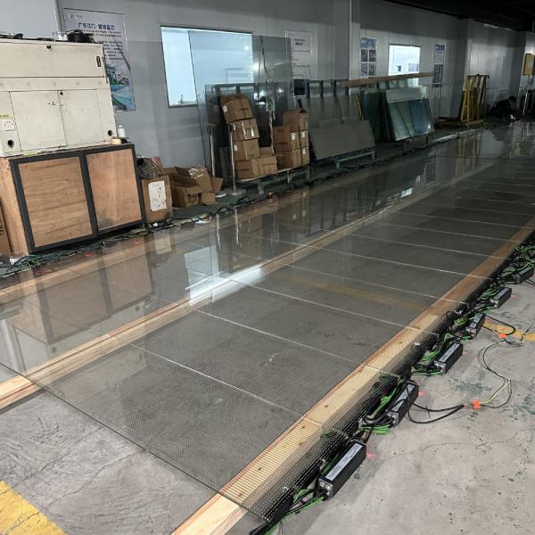 Outdoor Indoor Glass Transparent LED Display Panels Screen LED Photoelectric