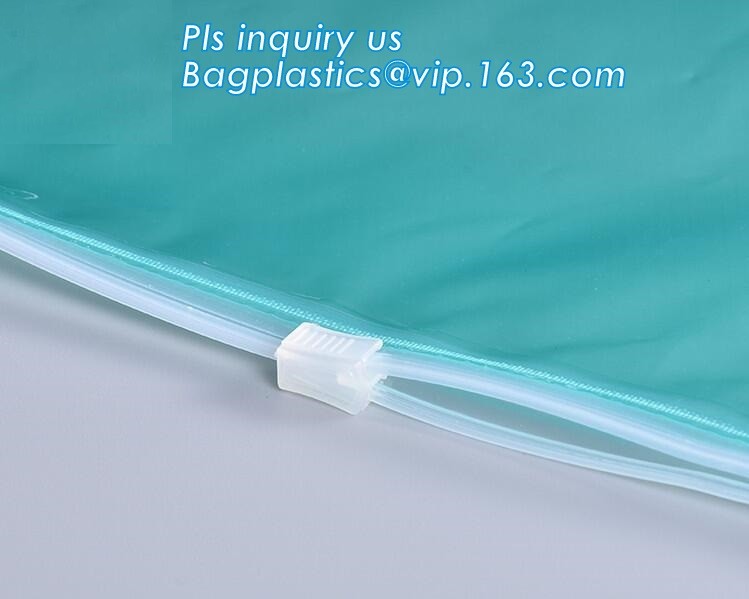 Resealable zipper grape bag fruit packaging bags plastic slider bag, Matte finished apparel plastic packaging bag slider