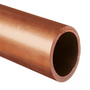 China ASTM 6mm Od Copper Tube Smart Electronics Straight Copper Pipe Hard Temper wholesale