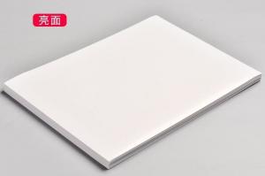 China 90g Inkjet Glossy Paper Inkjet Glossy Photo Paper Adhesive Photo Paper White Glassine Liner on sale