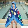 Buy cheap Hooded Bath Towel for Kids Under Age 7 Bathrobe Beach Hooded Poncho Towel from wholesalers