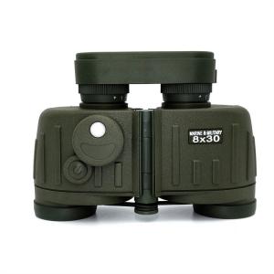 China Built In Rangefinder Compass Military Binoculars Telescope 8x30 For Marine wholesale