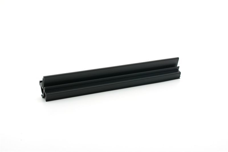 Track Rail Extruded Anti-Corrosion Plastic Profile, PVC Extrusion Plastic Profile