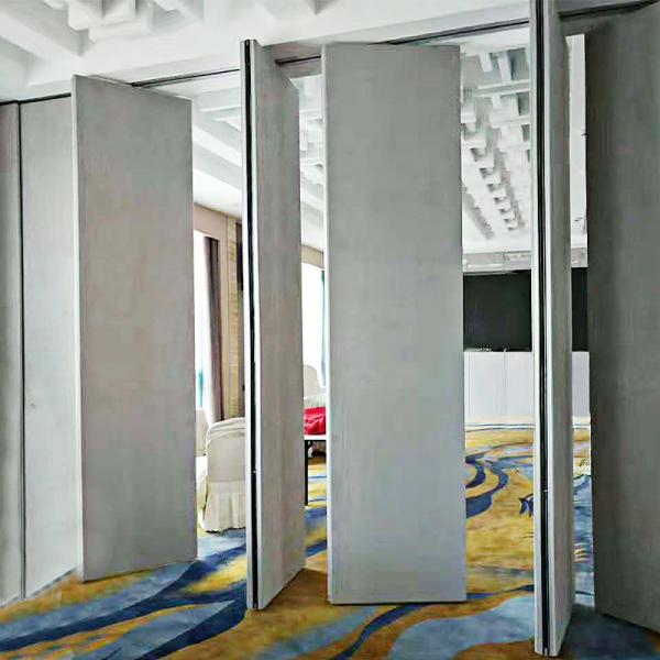 Quality Operable Removable Partition Walls for Banquet Hall 65mm Thickness for sale