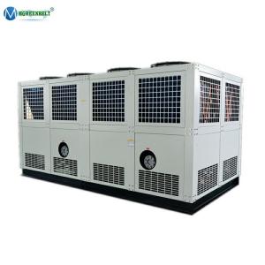 China Water Tank Cooling Industrial 100 Tr Air Cooled Water Chiller for Injection Molding Machine wholesale