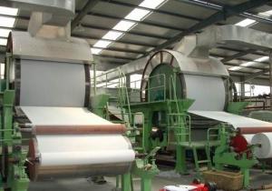 China Production Line Toilet Tissue Paper Making Machine Waste Paper Recycled Toilet Paper Making Machine wholesale