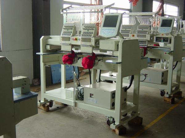Multipurpose 2 Head Embroidery Machine , Computer Machine Embroidery For