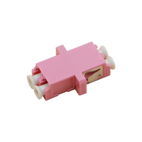 Quality SC APC Single Mode / Multimode Fiber Duplex Adapter For Optical Data Transmission Connection for sale