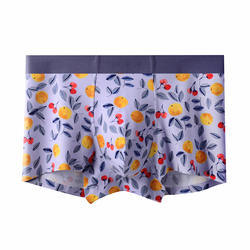 Men&prime; S Sexy Underwear Waistband Striped Box Pants Elastic Letter Seamless Underwear Breathable Comfortable Sweat Shorts for Men