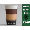 Buy cheap Color Printed 450ml Recyclable Paper Cups With Logo PE Coating Paper from wholesalers