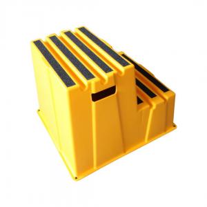 China High Safety Two Step Step Ladder HDPE Plastic Easy To Move on sale