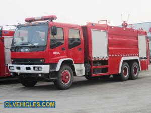 China FVZ 300hp ISUZU Fire Fighting Truck 16000 Liters Water Tank Fire Truck wholesale