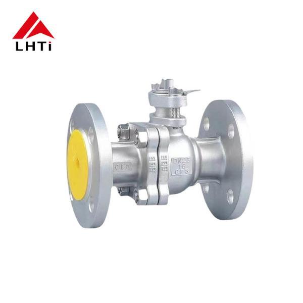6 Inch Ball Valve ASME Standard Flanged Ball Valves Titanium Ball Valves Ti TA2