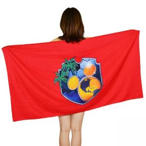 China 300gsm Polyester Beach Towels Microfiber Quick Dry Towels Beach wholesale