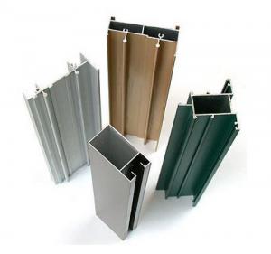 China Chemical / Mechanical Polished Aluminum Window Extrusion Profiles For Architectural on sale