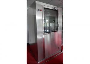 China Anti Static Stainless Steel Pharmacy / Lab Clean Room Air Shower For Two Person wholesale
