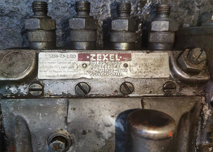 4D95 Diesel Used Fuel Injection Pump For Excavator PC60-7 6204-73-1340 101495-3414
