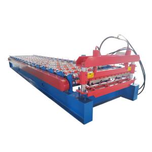 China Building Material Roofing Sheet Roll Forming Machine For Metal , Low Noice wholesale