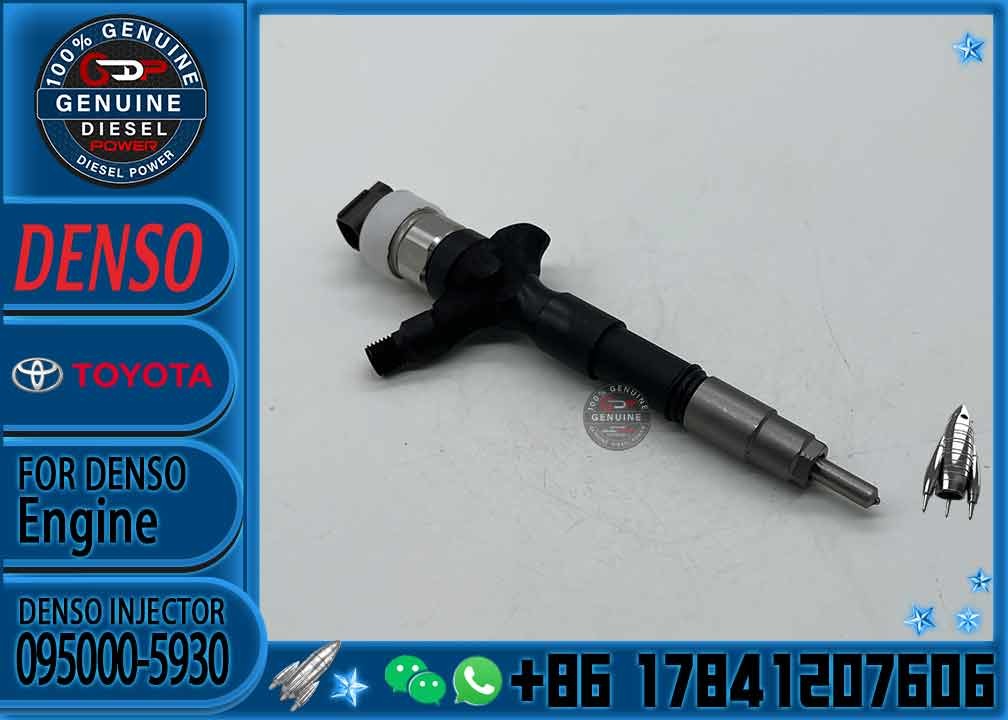 common rail injector 095000-5930 for toyota truck diesel pump injector 23670-09060 for toyota high pressure engine