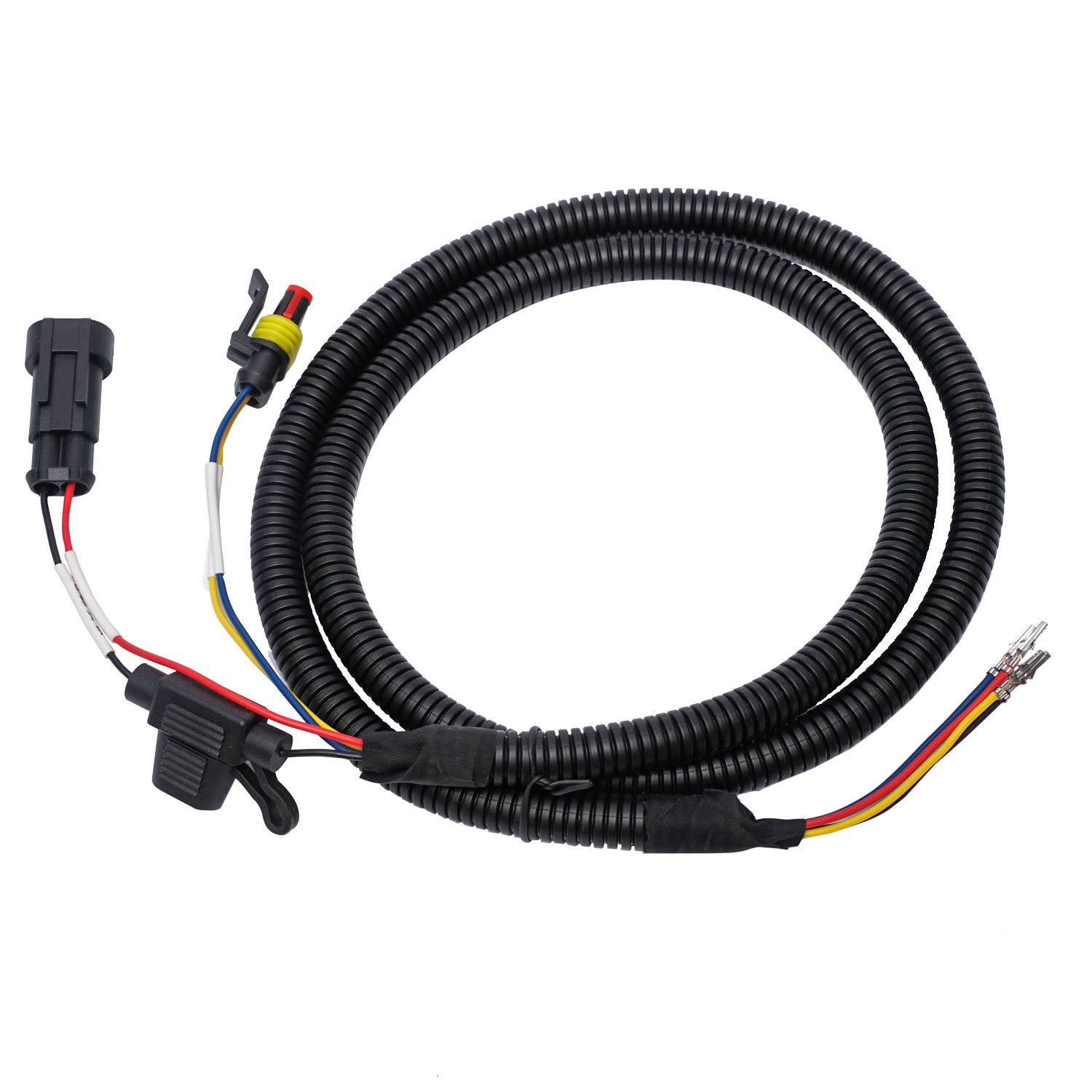 PVC Corrugated Pipe Harness Cable With High Durability