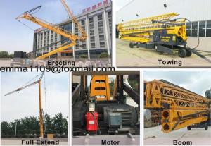China 2ton Self-Erecting Construction Tower Crane For 3 Layers Low Rise Building wholesale