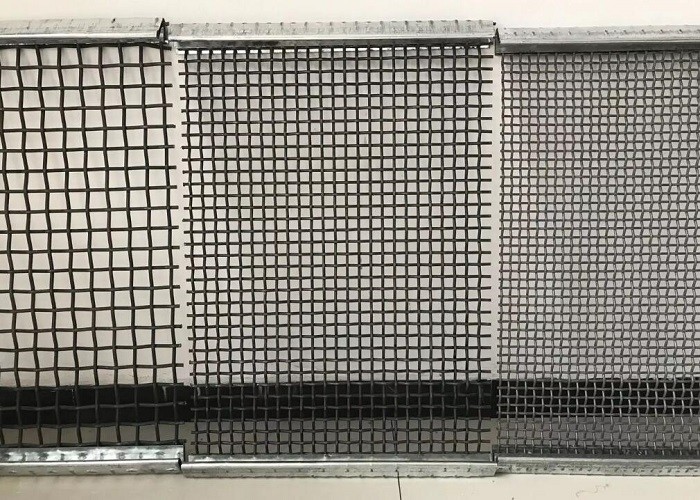 Square Or Rectangular Mesh Stone Crusher Screen In Wooden Case Or Pallet