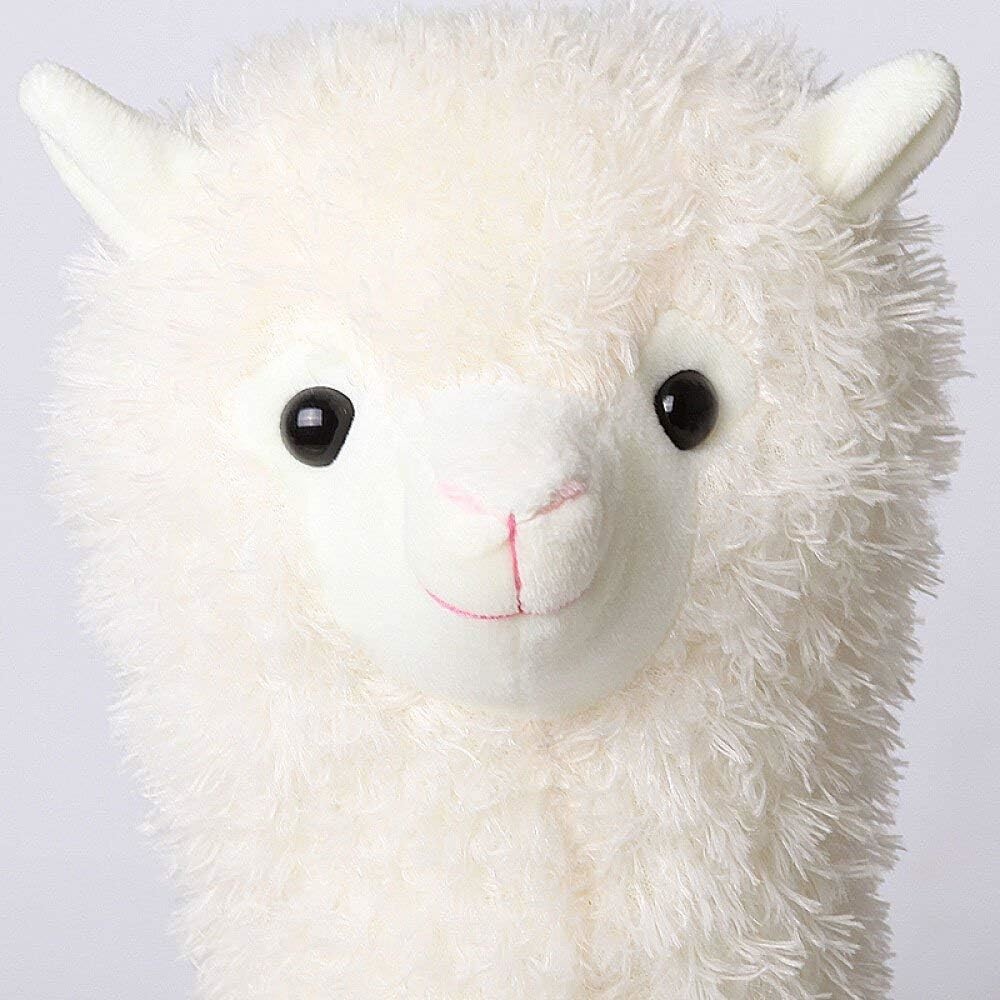 Alpaca wool toy, alpaca stuffed animal large 18 "doll plush throw pillow, soft fluffy cushion super Christmas Valentine'