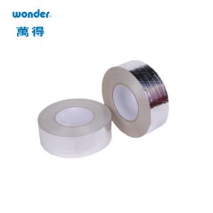 China Bopp Heat Resistant Aluminum Foil Tape  Roll 48mm Width  Packaging wholesale