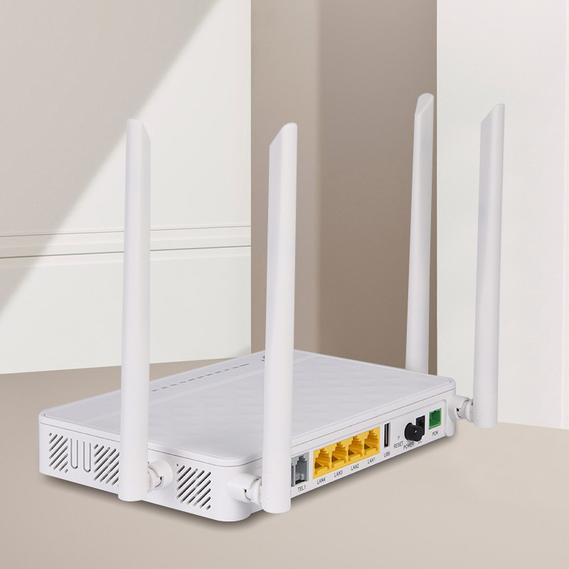 FTTH FTTX EPON Triple Play ONU 4GE 2 Pots CATV WIFI Ont