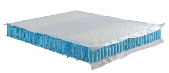 Organic Latex Compressed Memory Foam Mattress With Bonnell Spring