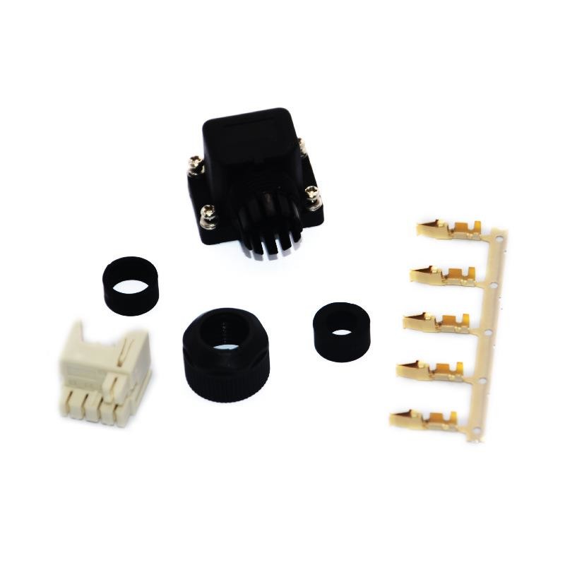 JT-02 04 09 Servo Motor Encoder And Power Connectors Crimp / Solder Inovace Equivalent 6pin 7pin