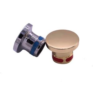China Zinc Alloy Gold Crown Perfume Bottle Caps Custom Luxury Decorative wholesale