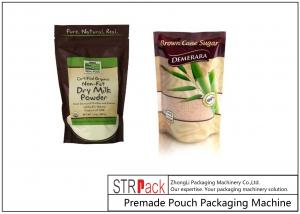 China Chia Seeds Protein Powder Milk Powder Stand-up Zipper Pouch Pre-Made Pouch Packaging Machine wholesale