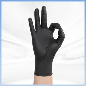 China Powder Free Latex Free Nitrile Safety Gloves For Food Processing wholesale