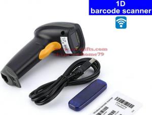 China Wireless Laser Barcode Scanner Long Range Cordless Bar Code Reader for POS and Inventory wholesale