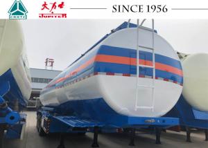 China 39000L Fuel Transfer Tank Trailer Carbon Steel Semi Trailer Fuel Tank wholesale