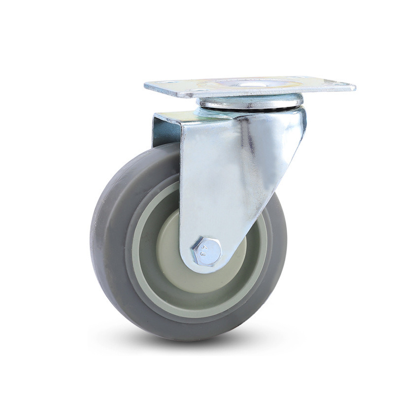 3inch to 5inch Industry Mute Furniture Swivel with Brake Caster Wheel