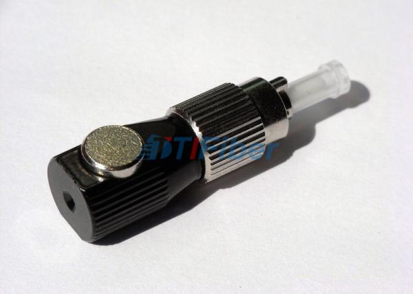Quality Compact Bare FC Fiber Optic Adaptor Ceramic Sleeve With Metal Housing for sale