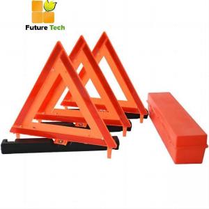 China Reflective Warning Red Triangle Road Sign Emergency Road Safety Accessories Kit on sale
