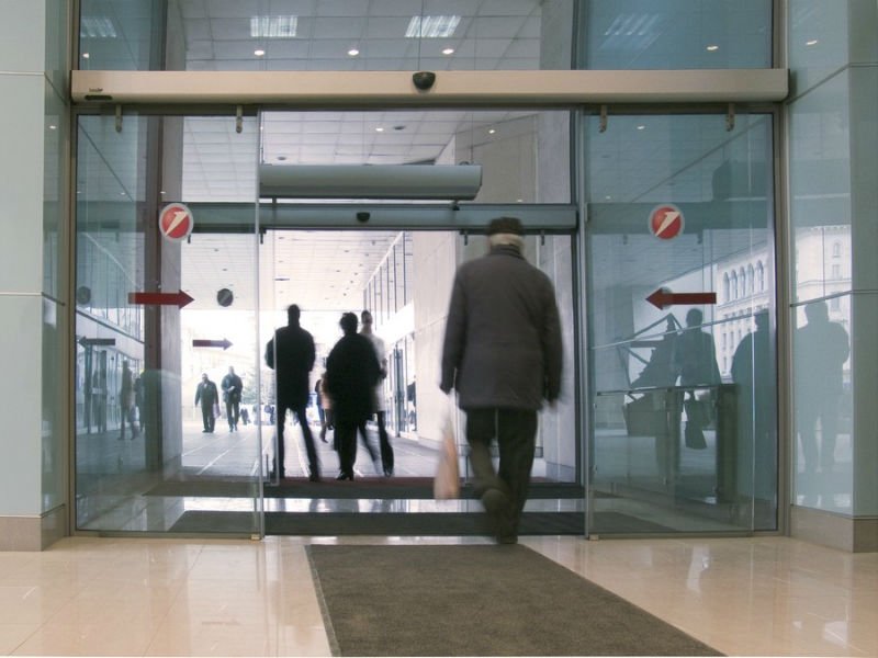 Electrical Sliding Automatic Doors , Automatic Garage Door Bruhthless Motor