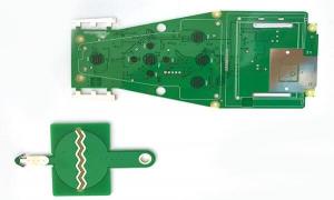 China Carbon ink HAL fr4 Quick Turn digital clock circuit board Printed Circuit Board wholesale