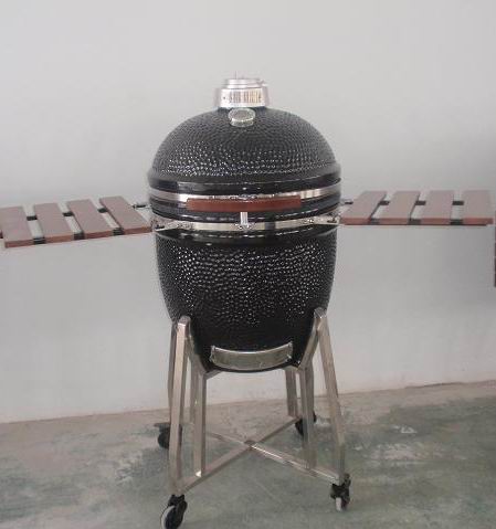 21" Kamado Grills Ceramic BBQ Kamado (Charcoal BBQ)-JX21002-B BLUE