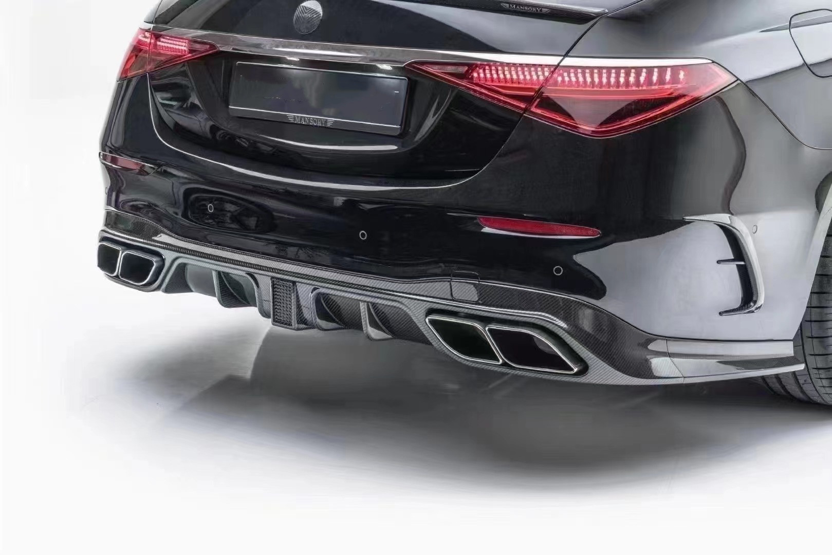 For Mercedes W223 Body Kit W223 S450L S500 S580 Carbon Fiber Body Kit W223 Upgraded MSY Style Carbon Fiber Body Kit