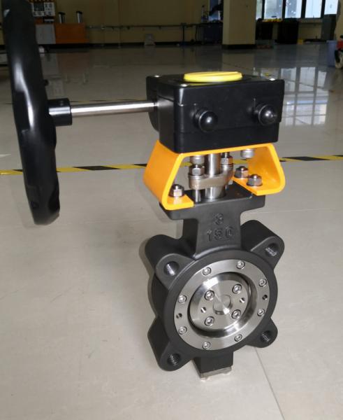 Quality Replaceable Seat 144”ASME B16.3 High Performance Butterfly Valve for sale