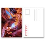 PET Seascape Pantone Color 3D Lenticular Printing Postcards For Greeting Light