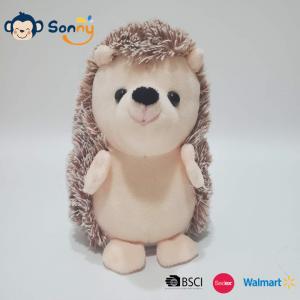 China Recording Speaking Hedgehog Plush Toy Cute Educational on sale