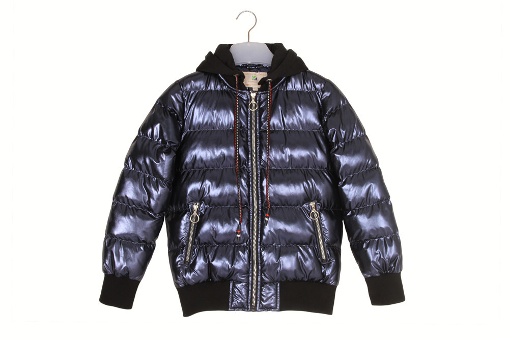 3 Color Warm Children's Winter Clothes With Hood