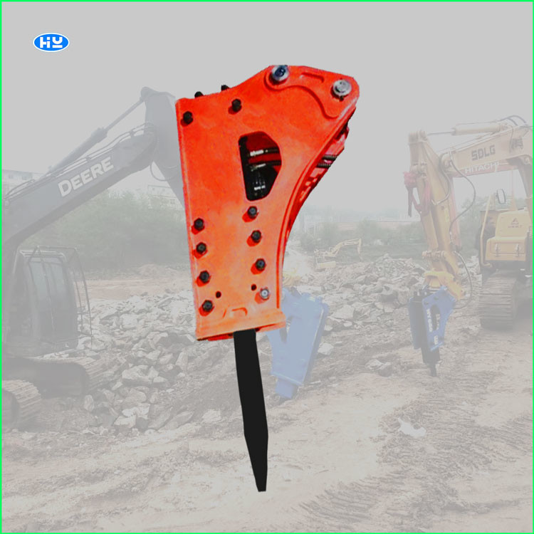 Mini Hydraulic Excavator Demolition Hammers 2-6 Tons Of Breaker
